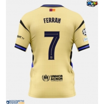 Moški Nogometni dresi Barcelona Ferran Torres #7 Gostujoči 2025-26 Kratek Rokav